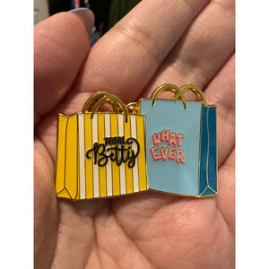 Loungefly Clueless 30th Anniversary Icons Blind Box Shopping Bags Pin